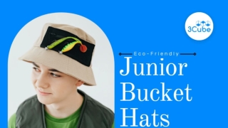 Eco-Friendly Junior Bucket Hats UK