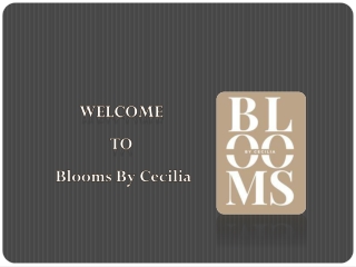 Order Event Flowers Online Melbourne | Blooms By Cecilia