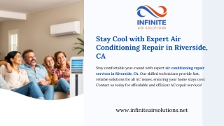 Stay Cool with Expert Air Conditioning Repair in Riverside, CA