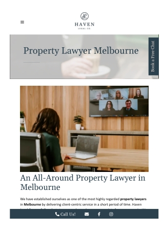 Property Lawyer Melbourne