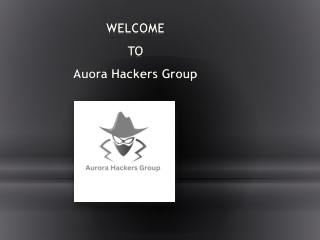 Black Hat Hacker For Hire | Aurora Hackers