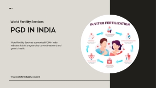 PGD In India | World Fertility Services