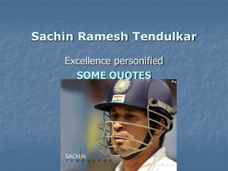 Sachin tendulkar world Records