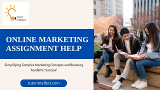Marketing Homework, Assignment, and Tutoring Help – Your Key to Success!