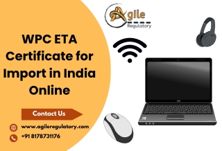 WPC ETA Certificate Online