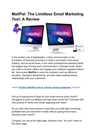 How MailPal Boosts Efficiency and Results in Email Marketing