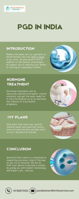 PGD In India | World Fertility Services