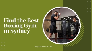 Find the Best Boxing Gym in Sydney
