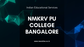 NMKRV PU College Bangalore