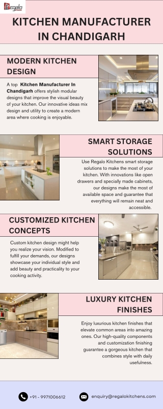 Kitchen Manufacturer In Chandigarh