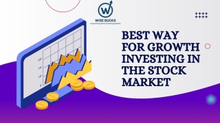 Best Way for Growth Investing in the Stock Market