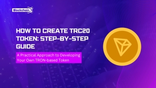 How to Create TRC20 Token Step-by-Step Guide