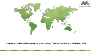 Augmented and Virtual Reality Market