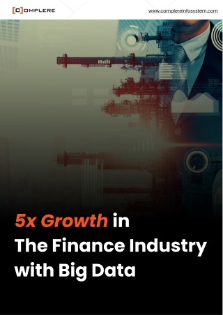 5x Growth in the Finance Industry with Big Data