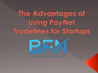 The Advantages of Using PayNet Tradelines for Startups