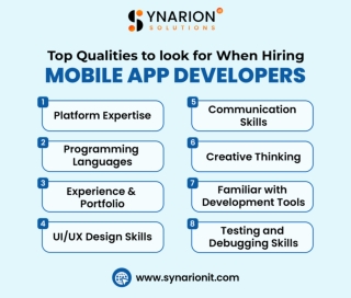 Top Qualities to look for When Hiring Mobile App Developers