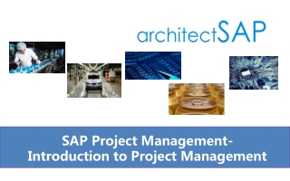 SAP Project Management-
Introduction to Project Management