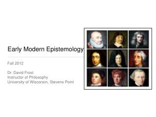 Early Modern Epistemology
