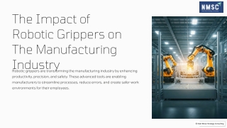 The Impact of Robotic Grippers on The Manufacturing Industry