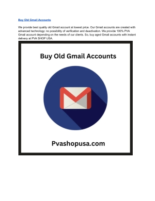 Buy Old Gmail Accounts (1)