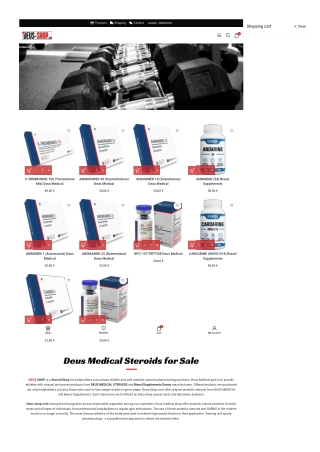 DEUS MEDICAL STEROID SHOP