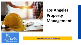 Los Angeles Property Management - www.bessaproperties.com