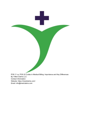 POS 11 vs. POS 22 Codes in Medical Billing_ Importance and Key Differences