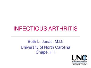 INFECTIOUS ARTHRITIS