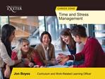 Jon Boyes Curriculum and Work-Related Learning Officer