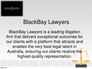 Intellectual Property Lawyers Sydney - Blackbaylawyers