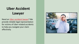 Uber Accident Lawyer
