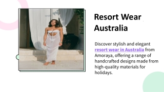 Resort Wear Australia