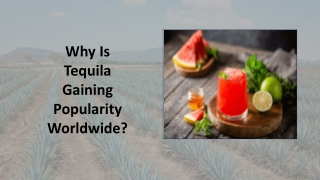 Why Is Tequila Gaining Popularity Worldwide?