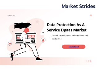 Data Protection As A Service Dpaas Market Overview, Size, Share, Trend .