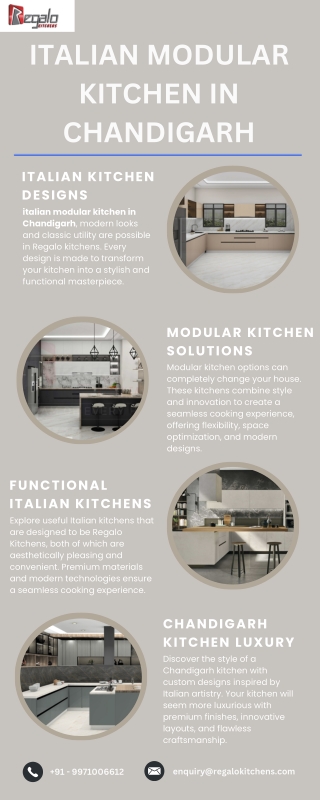 Italian Modular Kitchen In Chandigarh