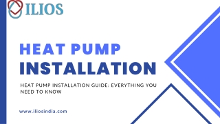 Heat Pump Installation Guide: Everything You Need to Know