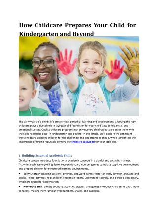 How-Childcare-Prepares-Your-Child-for-Kindergarten-and-Beyond