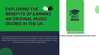 Exploring the Benefits of Earning an Original Music Degree in the UK