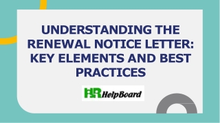 renewal notice letter