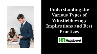 types of whistle blowing