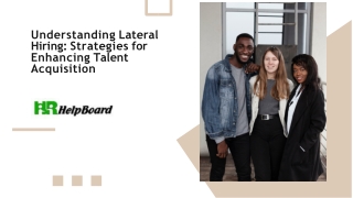 meaning of lateral hiring