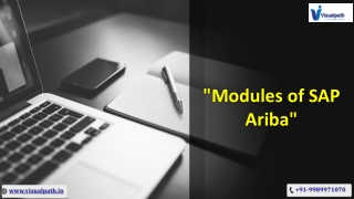 Best SAP Ariba Online - SAP Ariba Training in Hyderabad