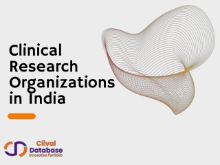 Clinical Research Organizations in India
