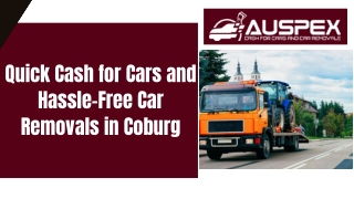 Quick Cash for Cars and Hassle-Free Car Removals in Coburg