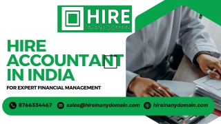 Hire Accountant in India
