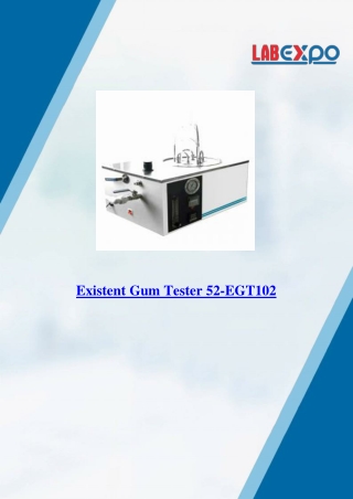 Existent Gum Tester 52-EGT102