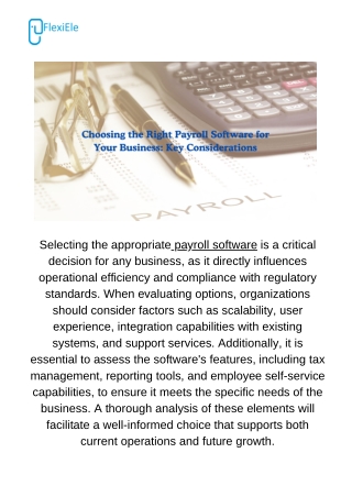 Payroll Software