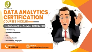 Data Analytics Certification Courses In Delhi