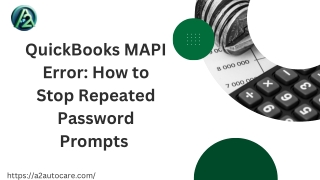 QuickBooks MAPI Error How to Stop Repeated Password Prompts