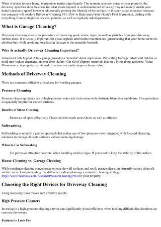 Garage Cleansing 101: Exactly How to Repair Your Home's Impression